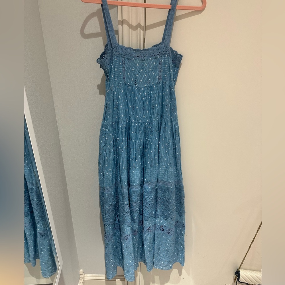 Loveshackfancy camisha bluebonnet dress